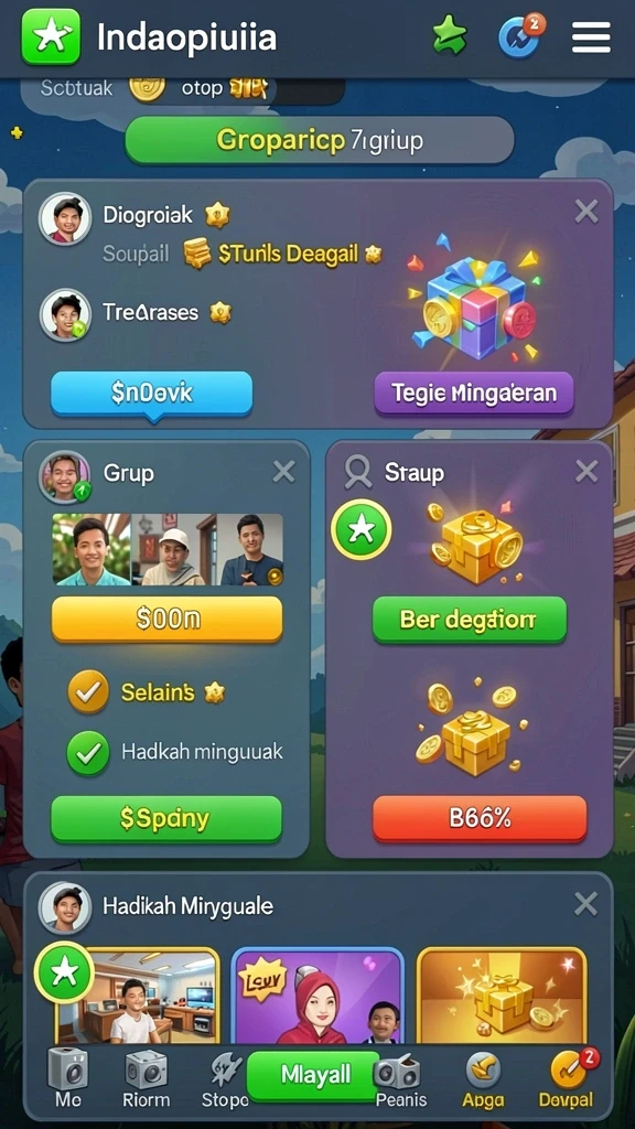 mami188 - Screenshot MAMI188 menampilkan berbagai pilihan permainan yang tersedia.