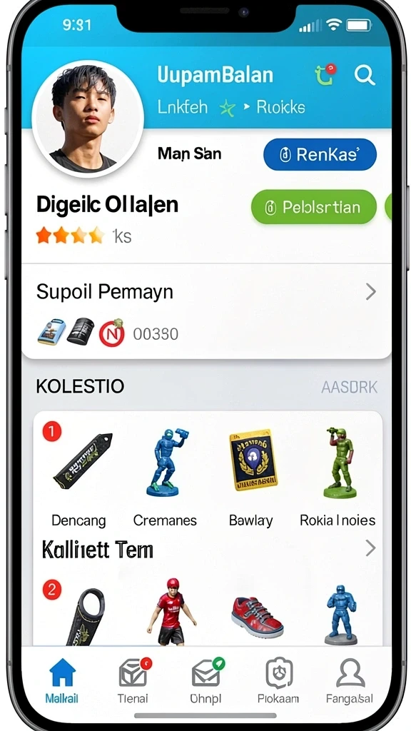 rsnok - Tampilan antarmuka yang intuitif dan mudah digunakan.