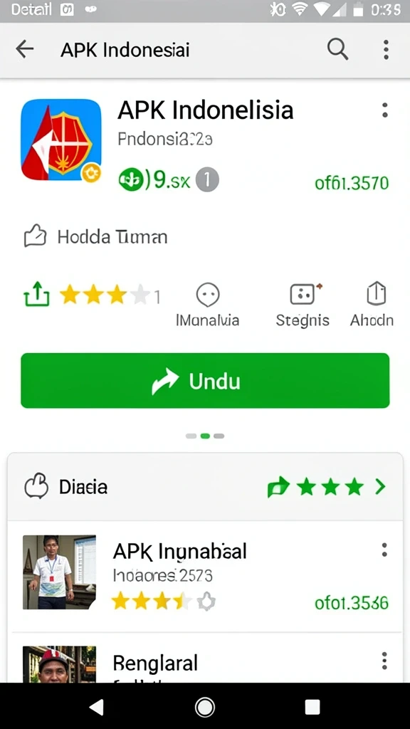 spinharta - Antarmuka pengguna yang intuitif dan menarik.